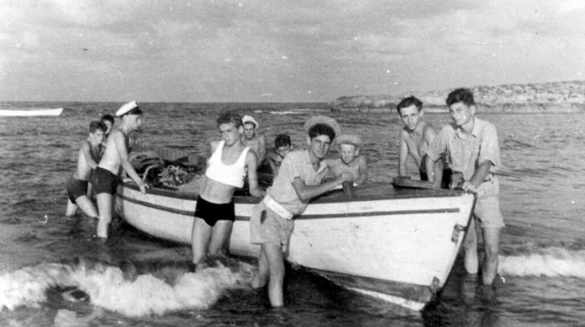 מחנה נוה ים – 1946 – מסדר