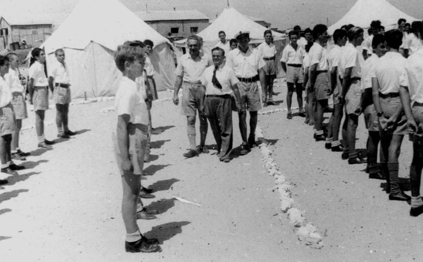 מחנה דרגה א' של הפועל – נוה ים – 1946 – על סיפון ארלוזורוב