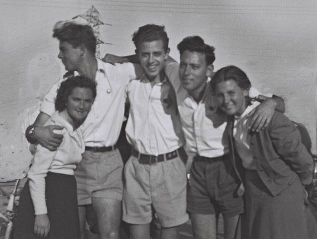 מדריכי "החותרים" ביום פלוגה